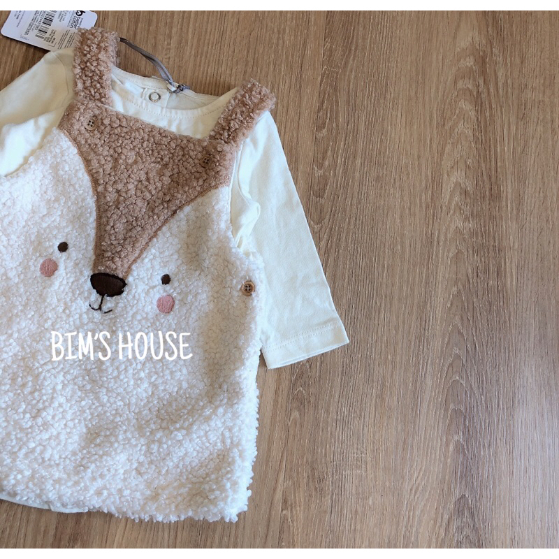 Sét yếm kèm body cho bé