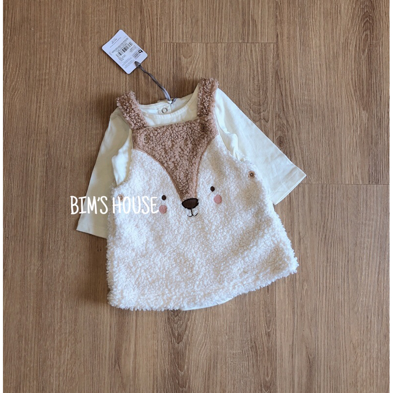 Sét yếm kèm body cho bé