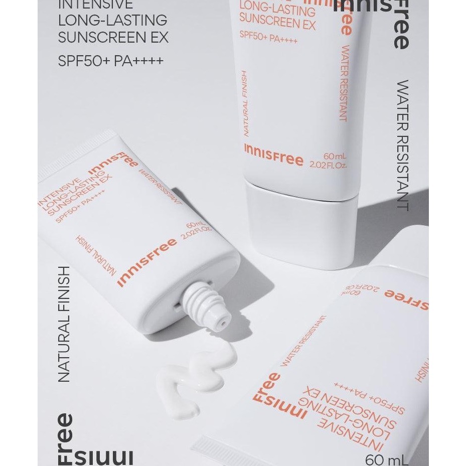 Kem chống nắng lâu trôi tăng cường innisfree Intensive Triple-shield Sunscreen SPF50+ PA++++ 50 mL