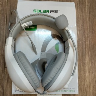 Tai nghe Salar A566N có dây có mic chân cắm 3.5 tai nghe máy tính chơi game