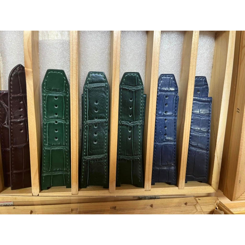 Dây Da Cá Sấu Ferragamo - Dây Đồng Hồ F80 - Da cá sấu Cao Cấp, Sang Trọng