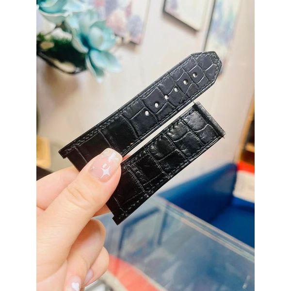 Dây Da Cá Sấu Ferragamo - Dây Đồng Hồ F80 - Da cá sấu Cao Cấp, Sang Trọng