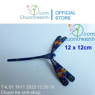 Chuồn chuồn tre không chọn màu 12cm giá tại xưởng Chuồn tre xinh shop TPHCM