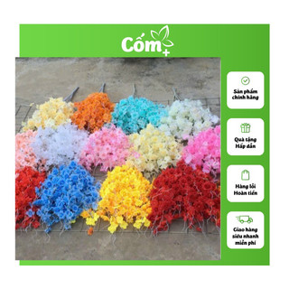 Cành đào râu (cả cành) (hoa giả) cắm bình - Derco trang trí nhà cửa