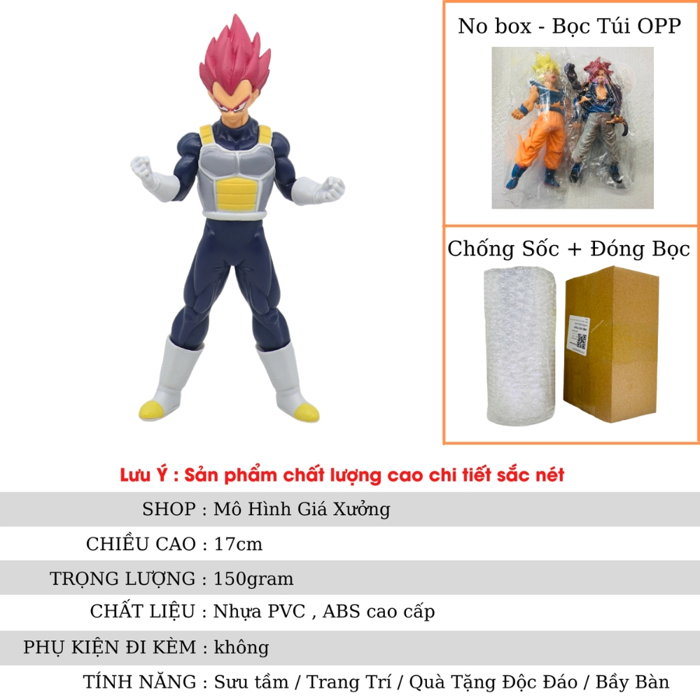 Mô hình DragonBall Broly cởi trần cao 17.5cm - Bản Bộ - Dragon Ball - No Box