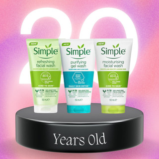 Sữa Rửa Mặt Sạch Sâu Simple Gel Wash - 150ml - Bản Mới