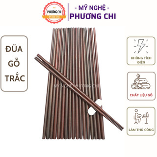 Đũa gỗ trắc cao cấp không chất bảo quản Chống Mốc, Đũa gỗ tự nhiên | Mỹ Nghệ Phương Chi