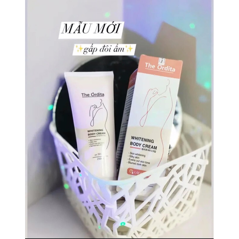 Kem Body dưỡng trắng The Ordita