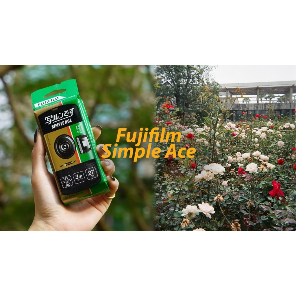 Máy Ảnh Film Chụp Một Lần Fujifilm Simple Ace Disposable Cameras l Date Tháng 11/2025