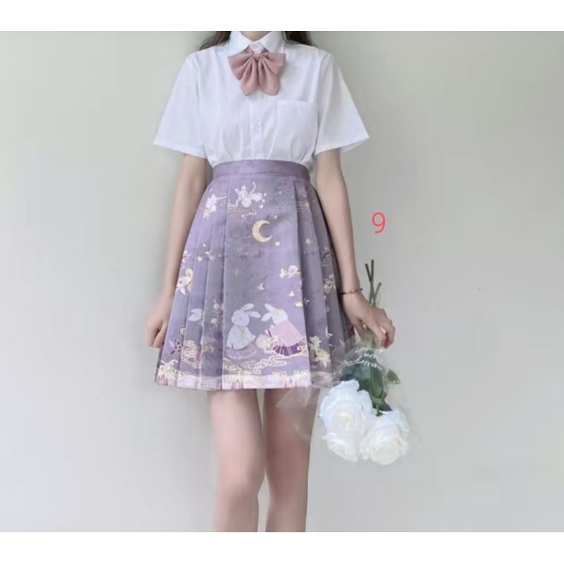 Mã diện ngắn / váy Hán phục