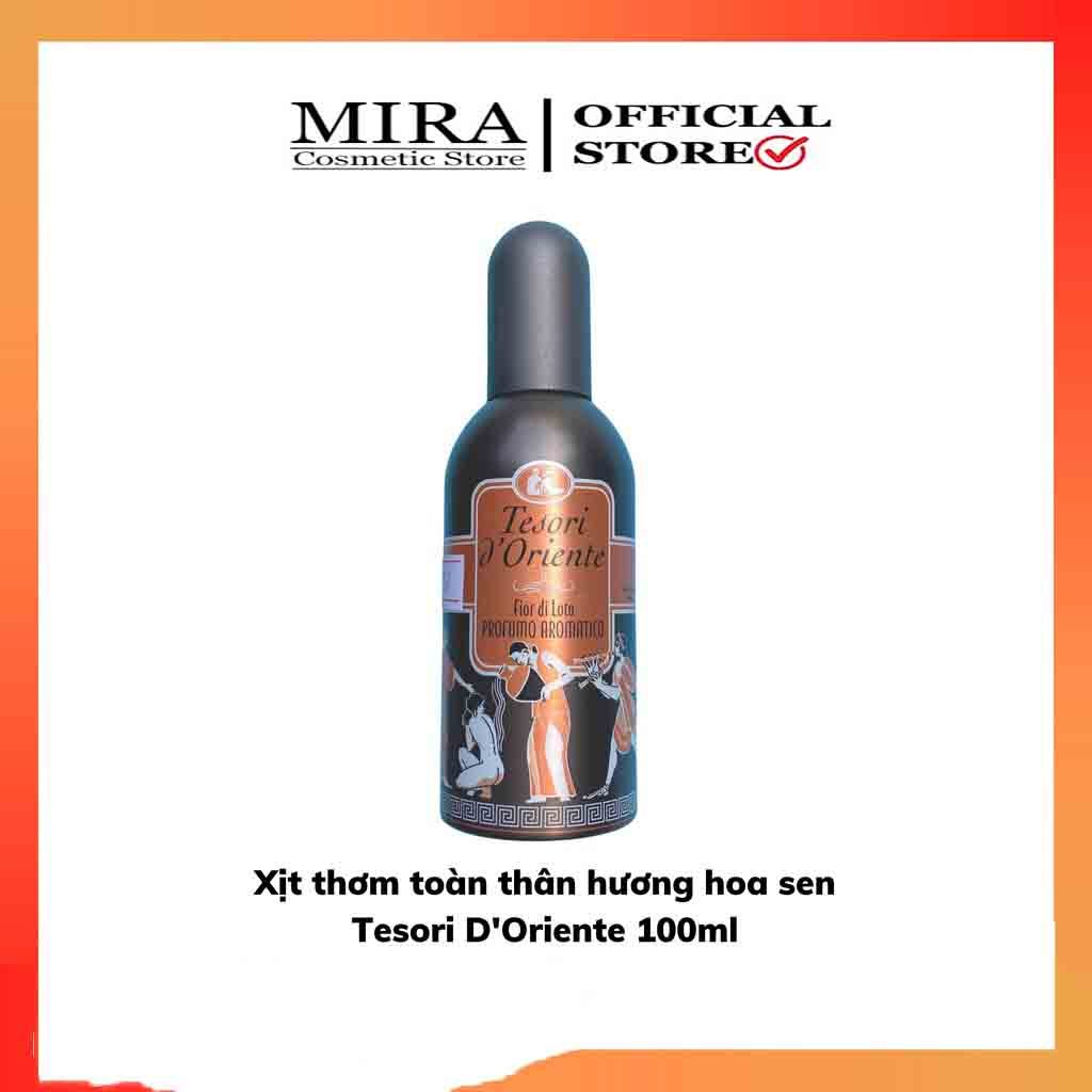 Xịt Thơm Body_Folio Hương Sen Ngọt Ngào 100ml