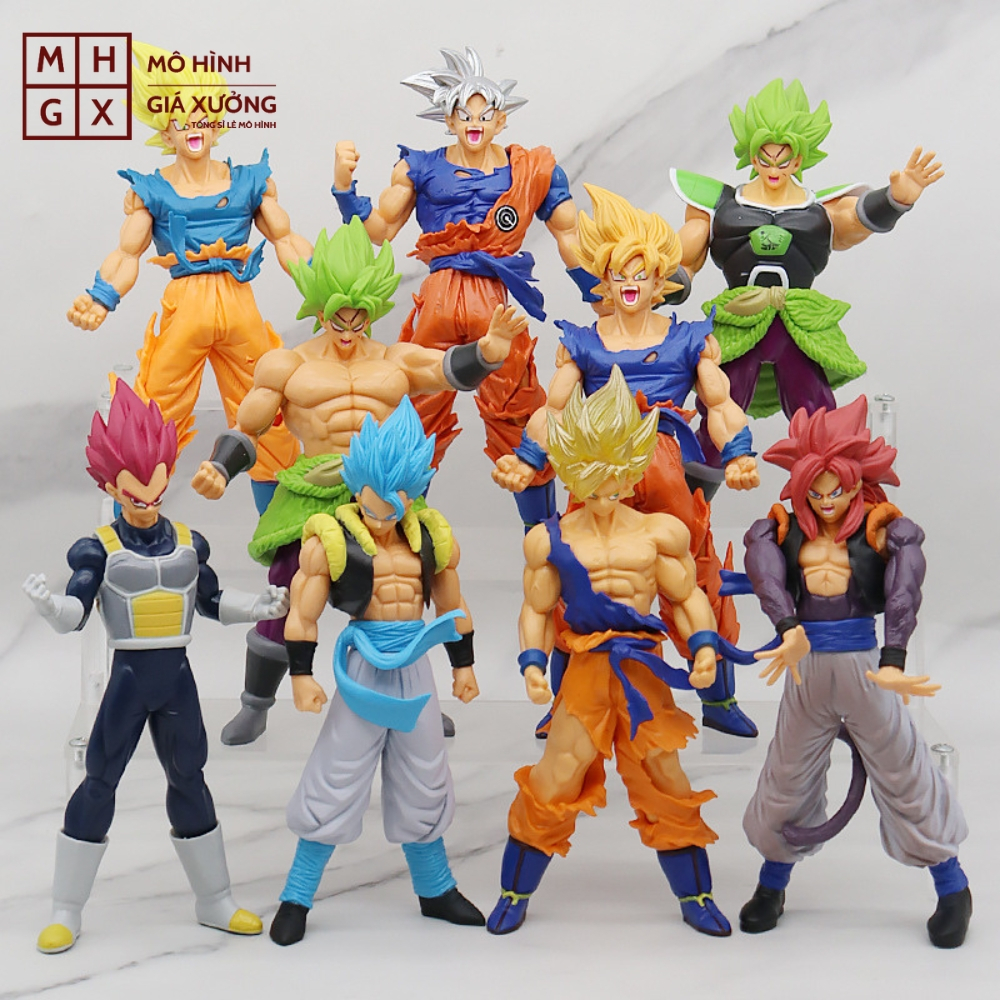 Mô hình DragonBall Songoku black cao 18cm - Bản Bộ - Dragon Ball - No Box
