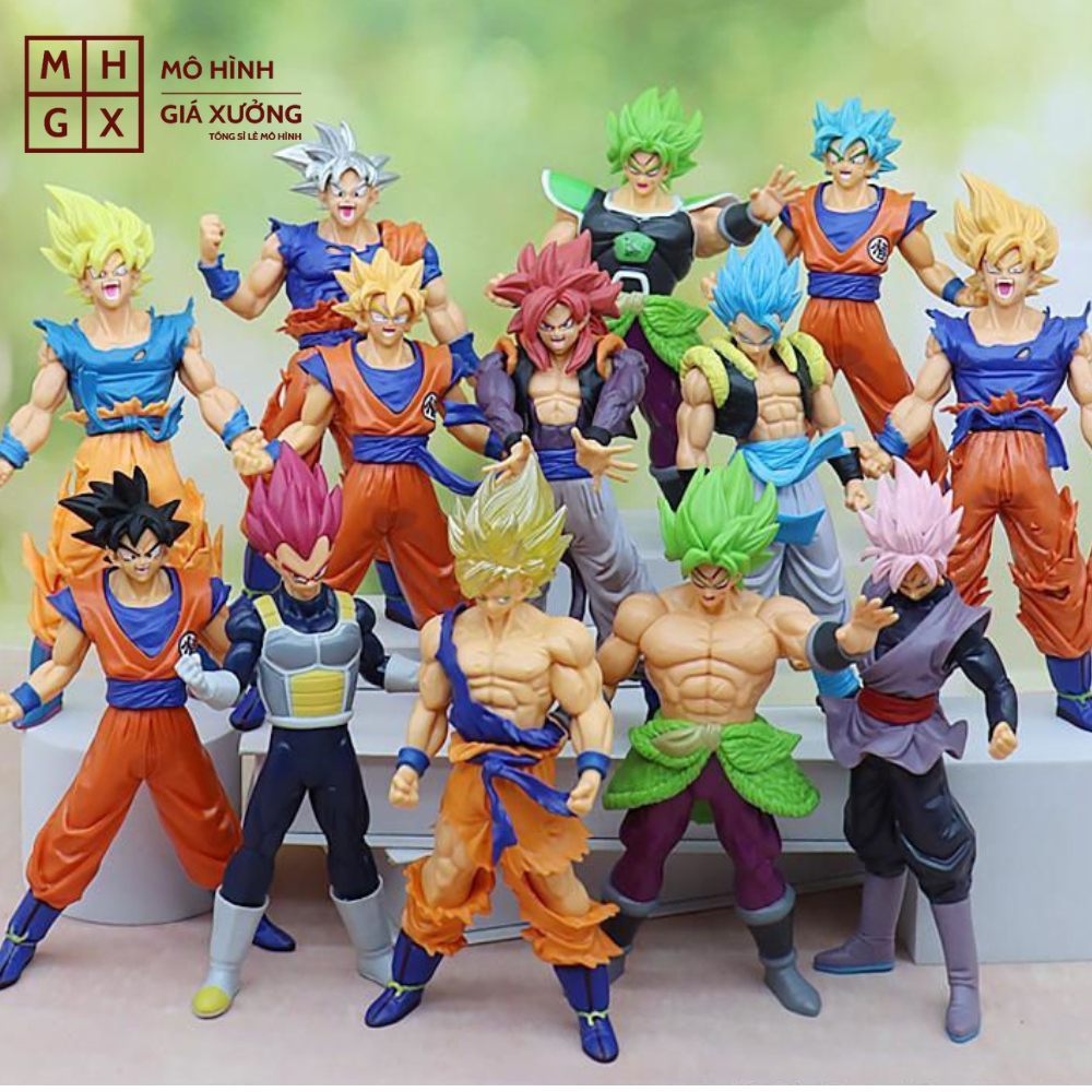Mô hình DragonBall Songoku black cao 18cm - Bản Bộ - Dragon Ball - No Box