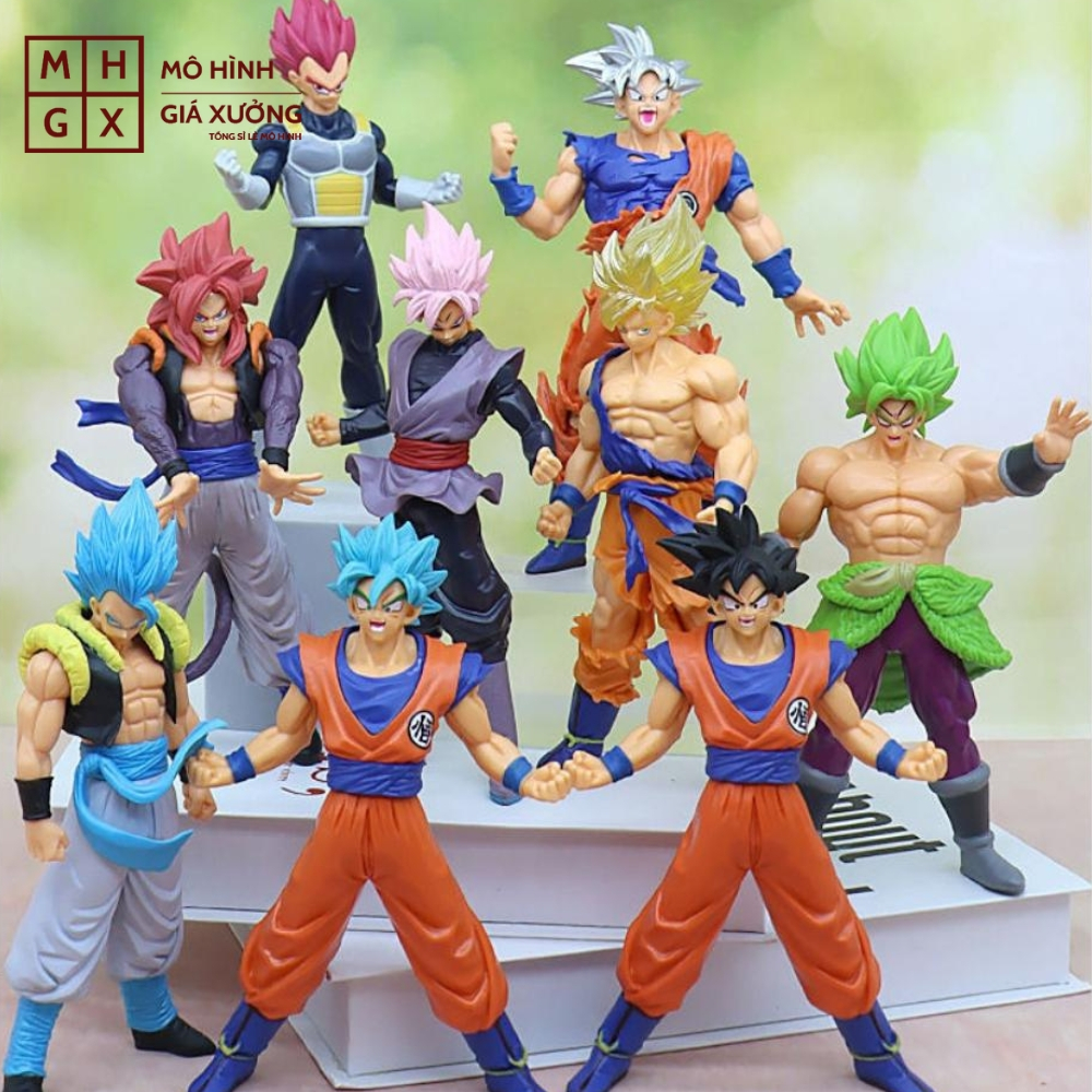 Mô hình DragonBall Songoku black cao 18cm - Bản Bộ - Dragon Ball - No Box