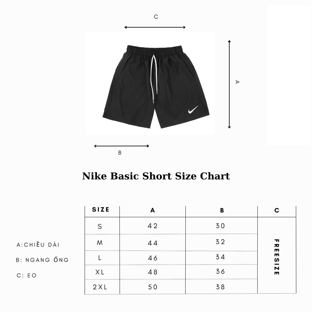 Quần Short Trên Gối Logo Thêu Basic 23