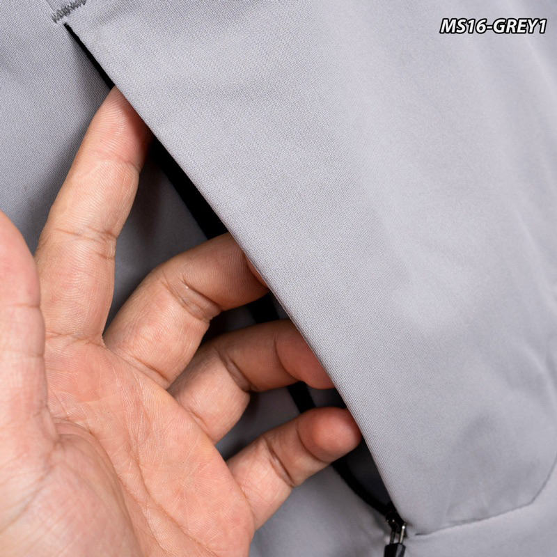 Áo khoác gió nam lót nỉ PR, áo khoác gió có mũ from suông cao cấp