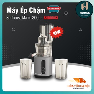 Máy Ép Chậm SUNHOUSE SHD5503 | Máy Ép Trái Cây Công Suất 240W , Ép Kiệt Nước Với Công Nghệ Lưới Lọc PUREMAX