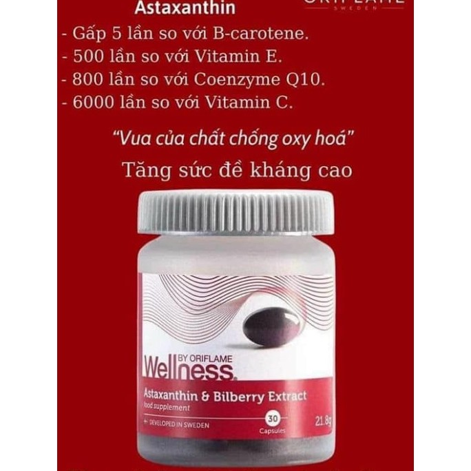 41. Viên uống bổ sung tảo biển đỏ, Cung cấp Vitamin C, E, Co Q10 mã 38557