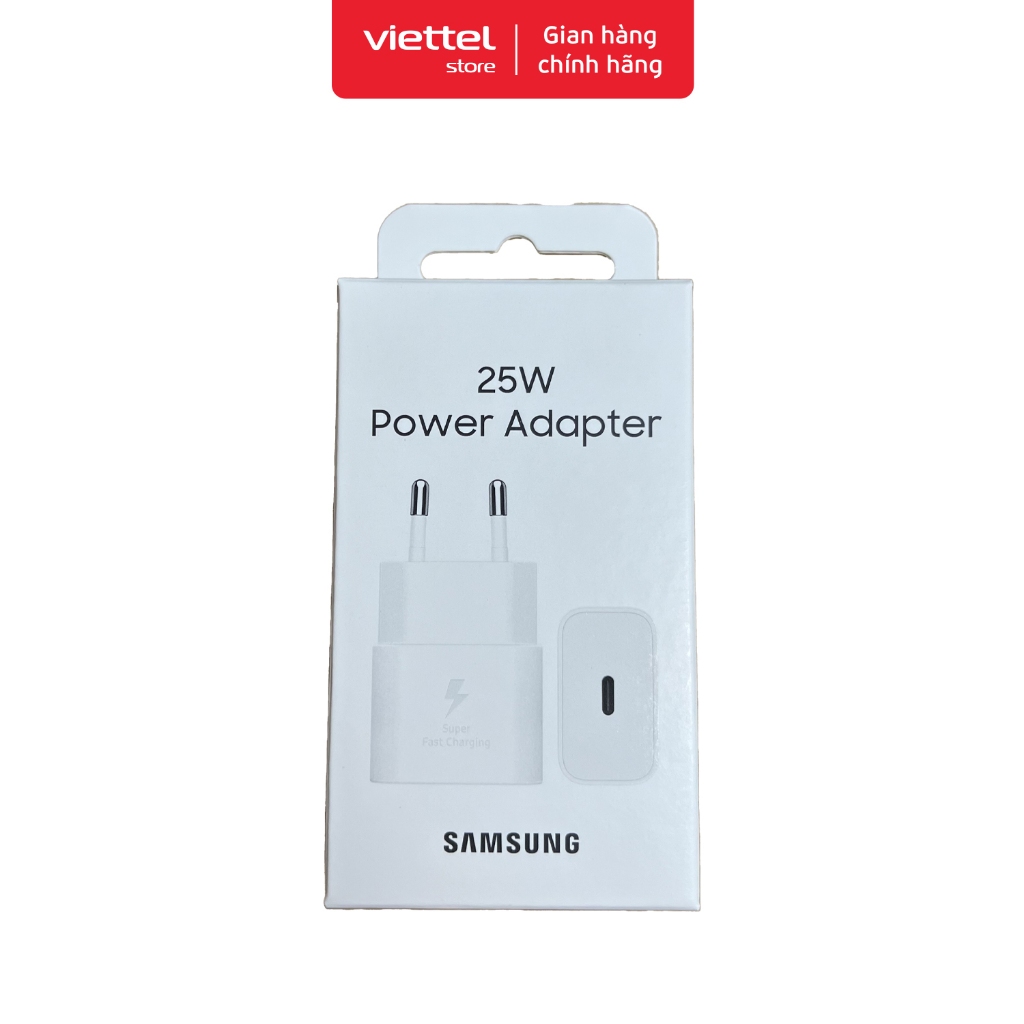 Củ sạc Type C Samsung T2510 25W White   Chính hãng