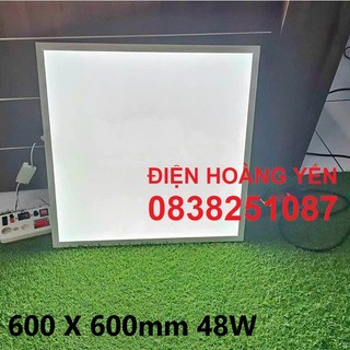 đèn led panal tấm 600x600 48W gắn trần thách cao thả để am trần