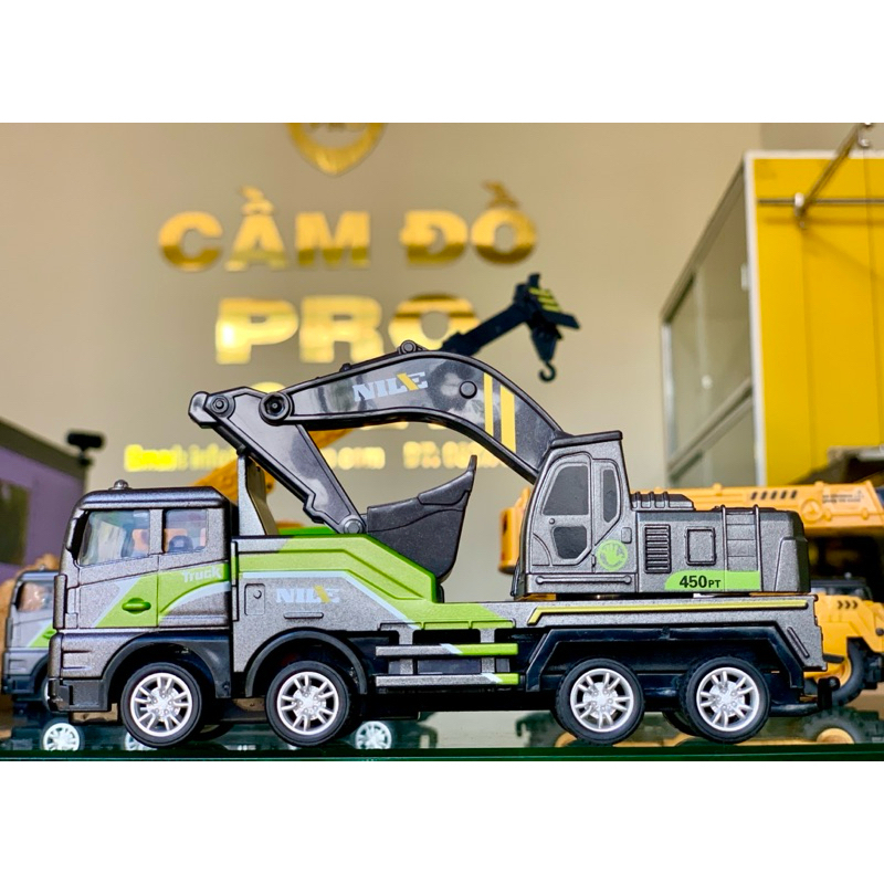 Đồ chơi mô hình, xe công trình xây dựng cho bé, Kim Loại, nhựa ABS cao cấp, an toàn, bền đẹp rất nhiều loại xe