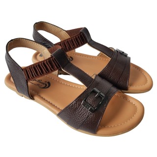 Giày sandal nữ da bò thật bigben cao cấp sdn76