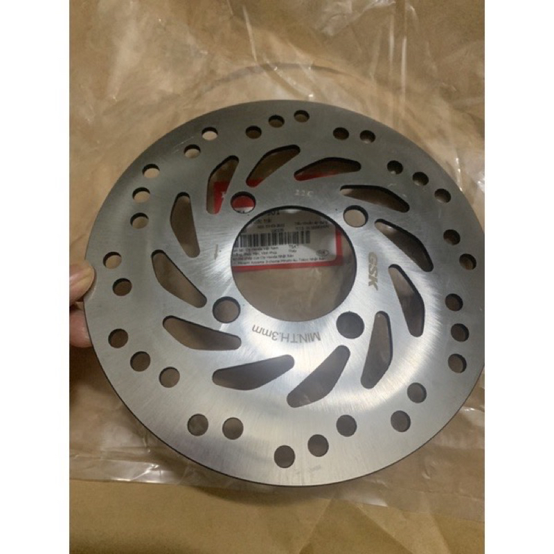 Đĩa thắng trước Vision / Click 110 + Click thái đời 2015/2016/ Vario đời 2015/2016 zin hãng Honda