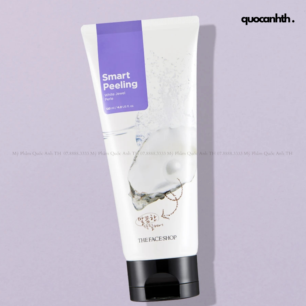 Tẩy da Chết Ngọc Trai White Jewel Peeling The Face Shop