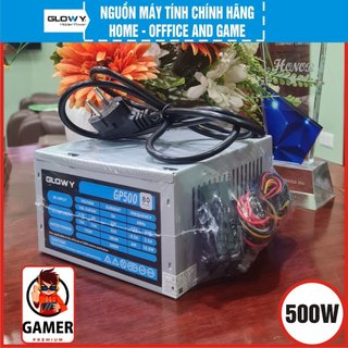 [Mã ELHA9 giảm 15% đơn 50K] Nguồn máy tính VP Glowy / Nguồn Gamemax chuyên game - Chính hãng - Bảo hành 3 năm