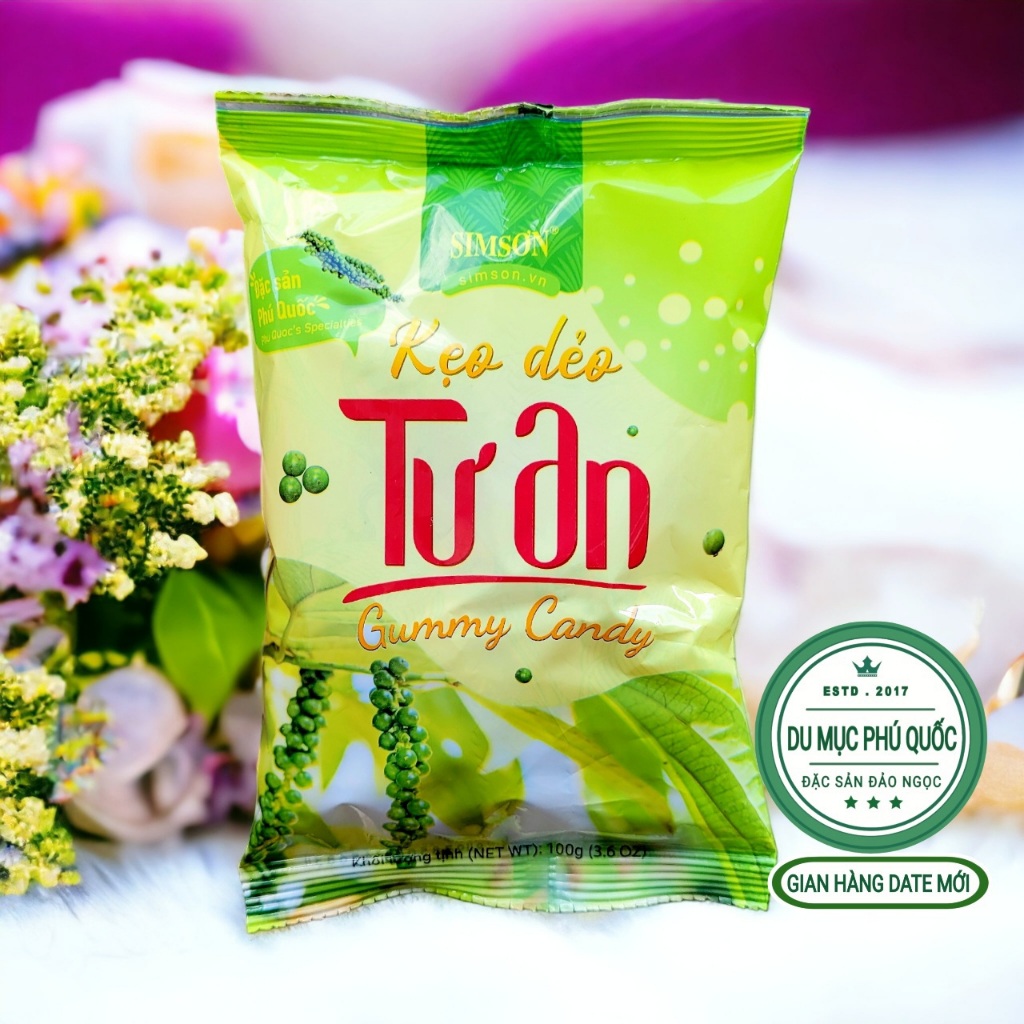 Kẹo Hạt Tiêu Phú Quốc gói 100g