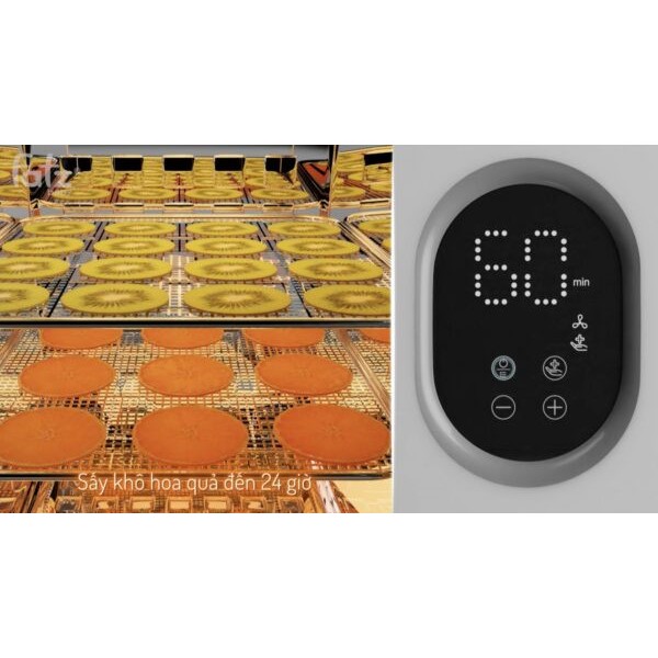 Máy tiệt trùng sấy khô UVC – LED 19L Fatzbaby KING 3 – FB4733BT,Banbuondososinh1