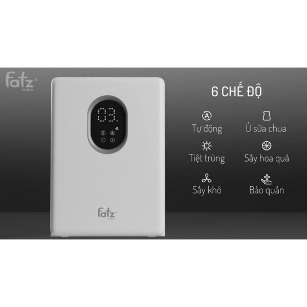 Máy tiệt trùng sấy khô UVC – LED 19L Fatzbaby KING 3 – FB4733BT,Banbuondososinh1