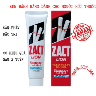 [Có sẵn] [Chính hãng] KEM ĐÁNH RĂNG LION NHẬT  ĐÁNH BAY Ố VÀNG DO HÚT THUỐC LÁ NỘI ĐỊA NHẬT