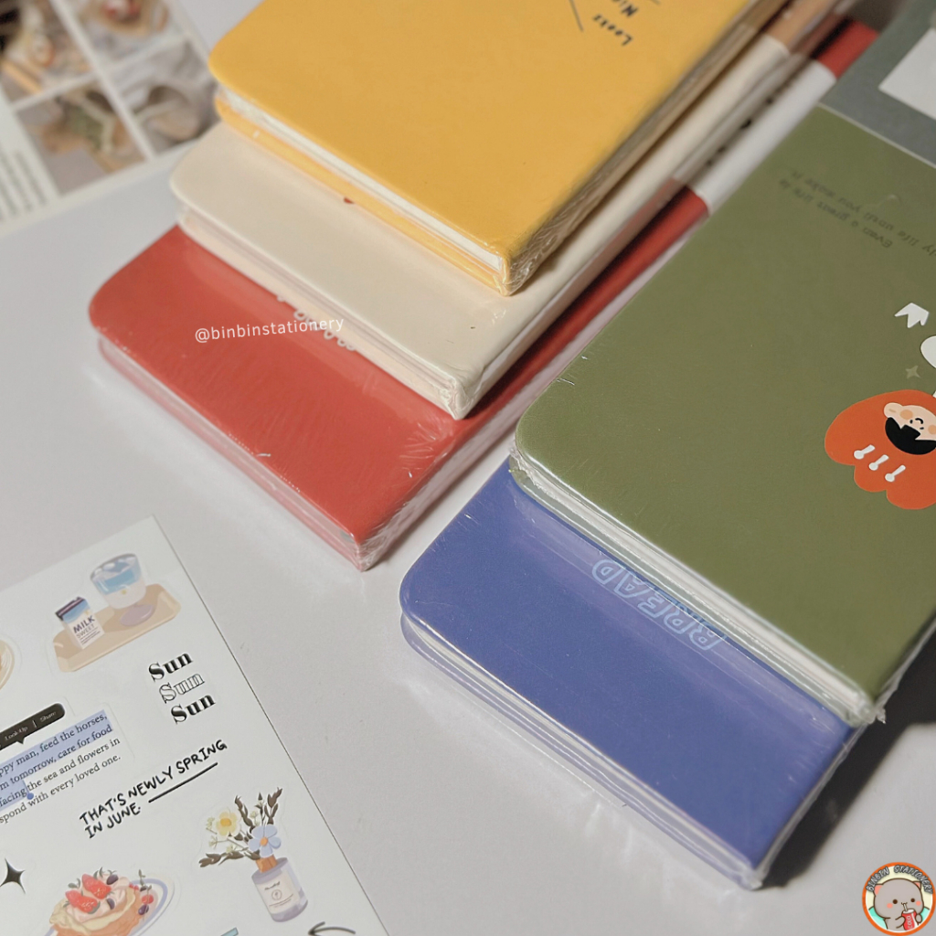 Sổ tay Weekly Note For Slim 53 tuần ghi chú lịch trình, nhiều layout tiện lợi NFS01