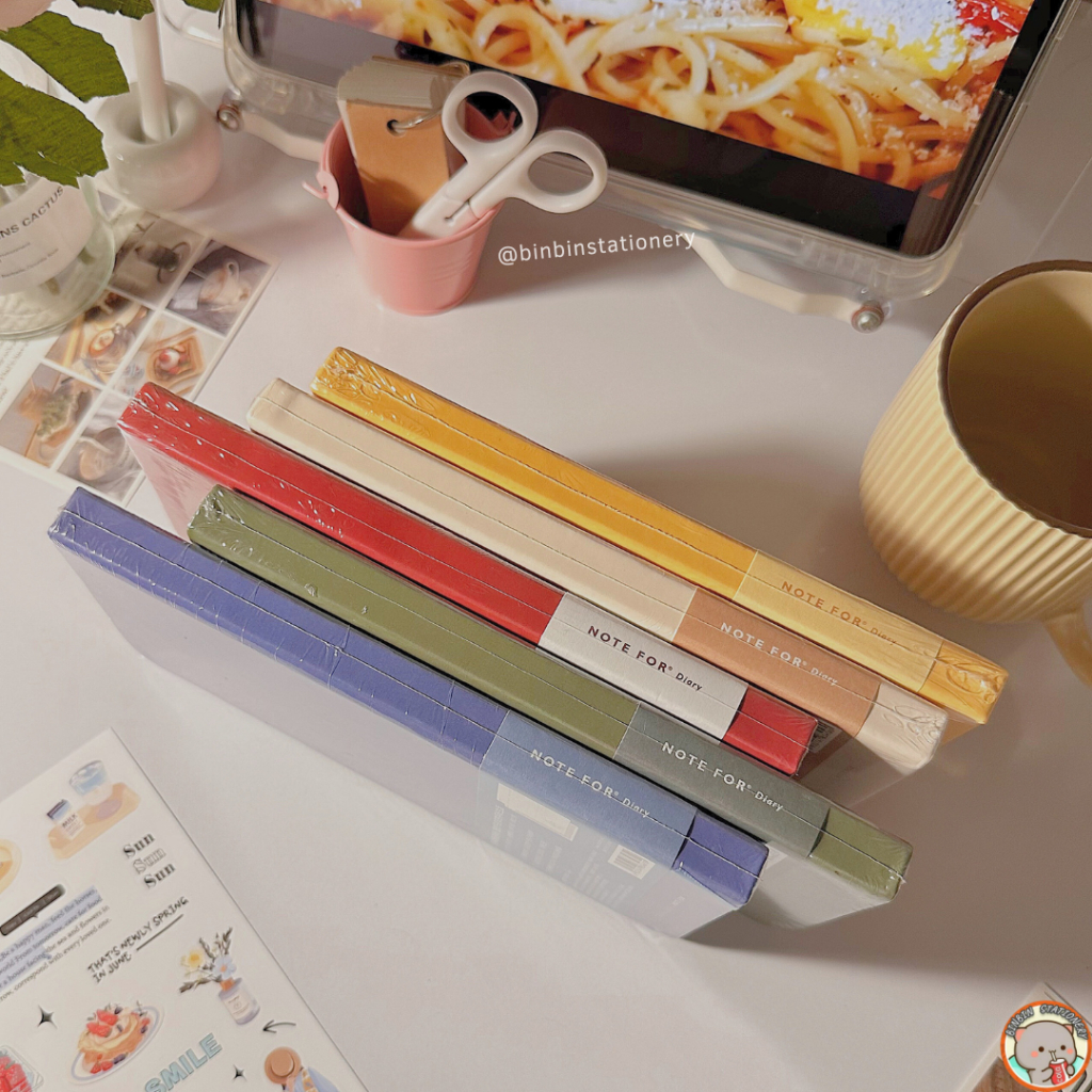 Sổ tay Weekly Note For Slim 53 tuần ghi chú lịch trình, nhiều layout tiện lợi NFS01