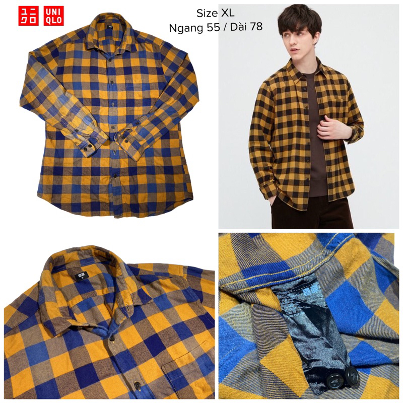 Áo flannel sơ mi 2hand