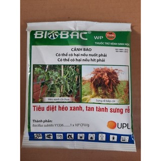 Thuốc trừ bệnh sinh học BioBac wp