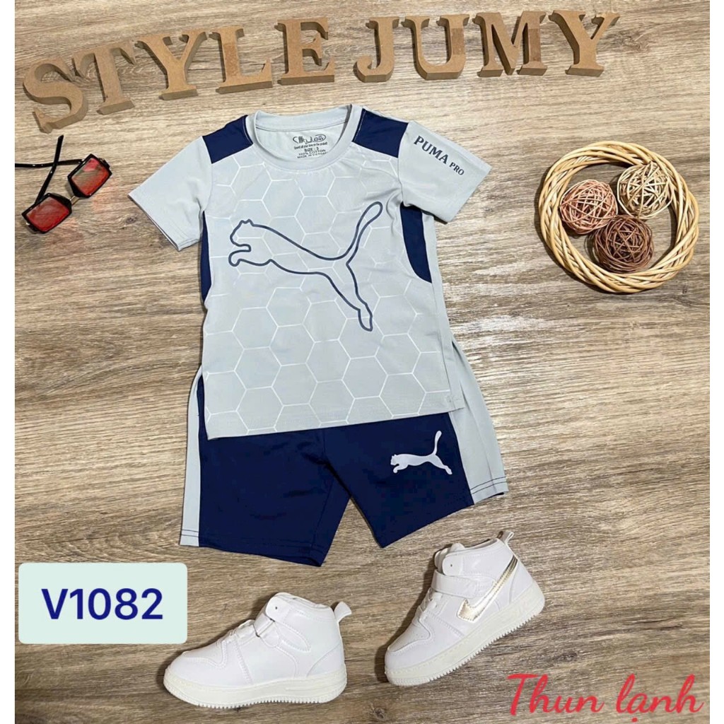 (size 3- 12) ( 15-45KG) Đồ bộ thể thao thun lạnh loại 1 thương hiệu StyleJumy [Vyvy store]