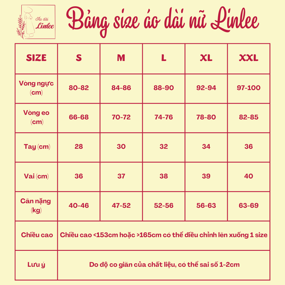 Áo dài nữ chất liệu organza cao cấp đính kết hoa nổi - Áo Dài Linlee - AD5