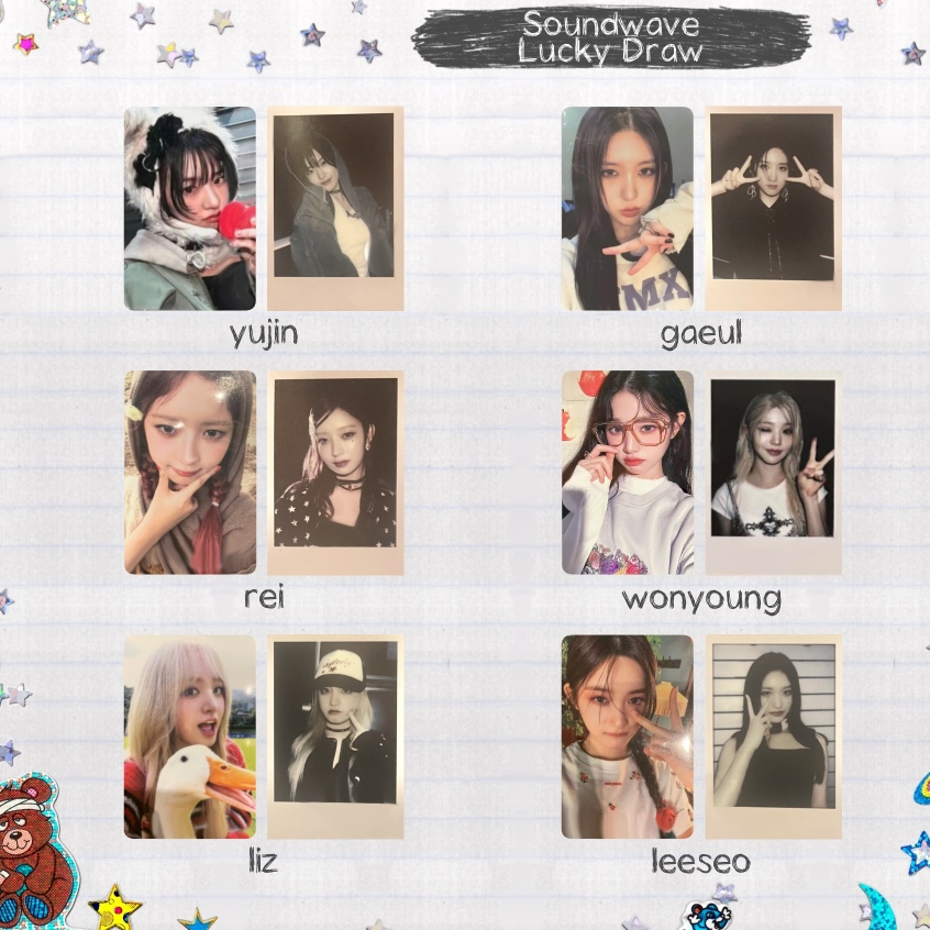 🔥 CARD POB ALBUM I'VE MINE - IVE🔥