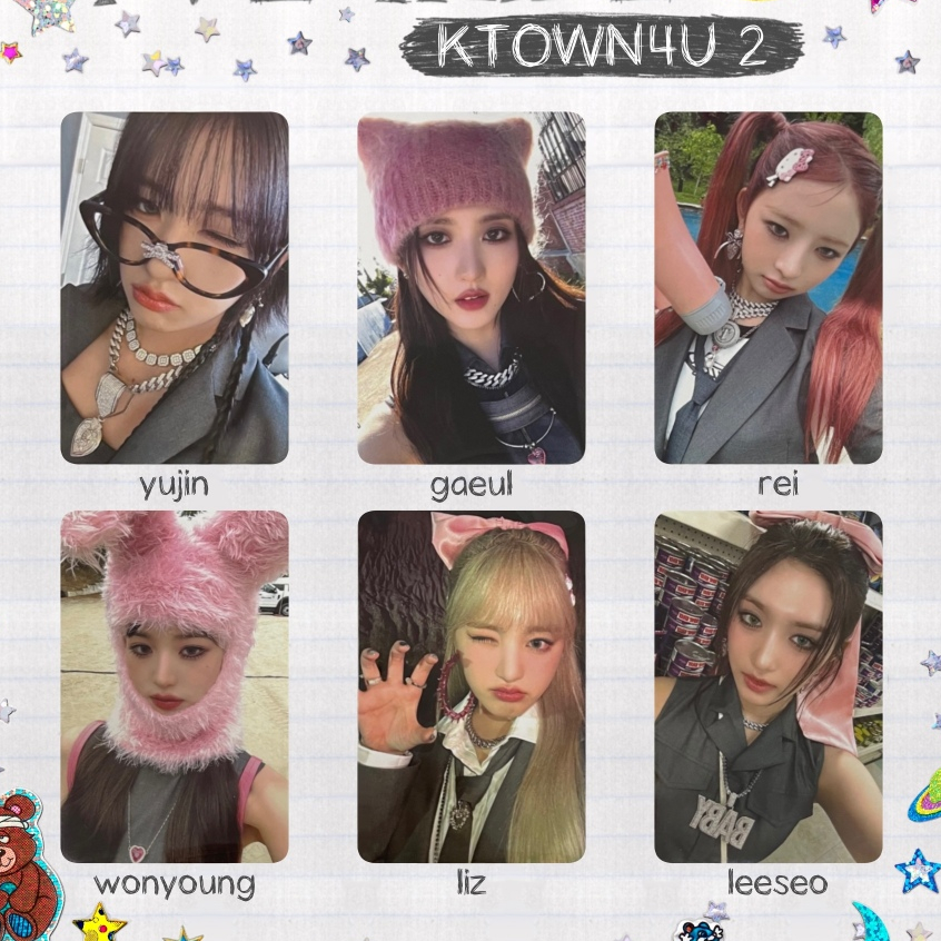 🔥 CARD POB ALBUM I'VE MINE - IVE🔥