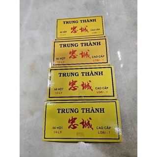 Xí ngầu trung thành - 1 hộp 50 viên - từ 11mm tới 14mm