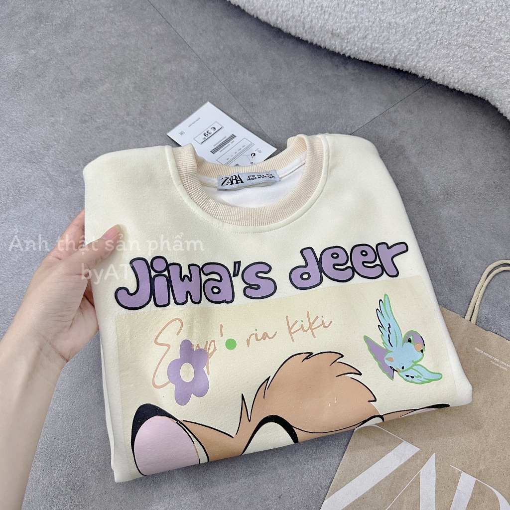 ÁO NỈ BE HƯƠU JIWA