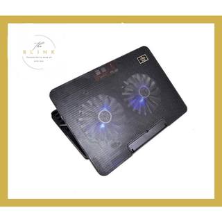 Đế tản nhiệt laptop n99 cooling pad cho laptop từ 17 inch trở xuống- loại cao cấp, 1 fan/ 2 fan , đế nâng 45 độ