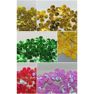 50gram/100gram Bông Mai 5 Cánh Decal Trang Trí Cây Tài Lộc