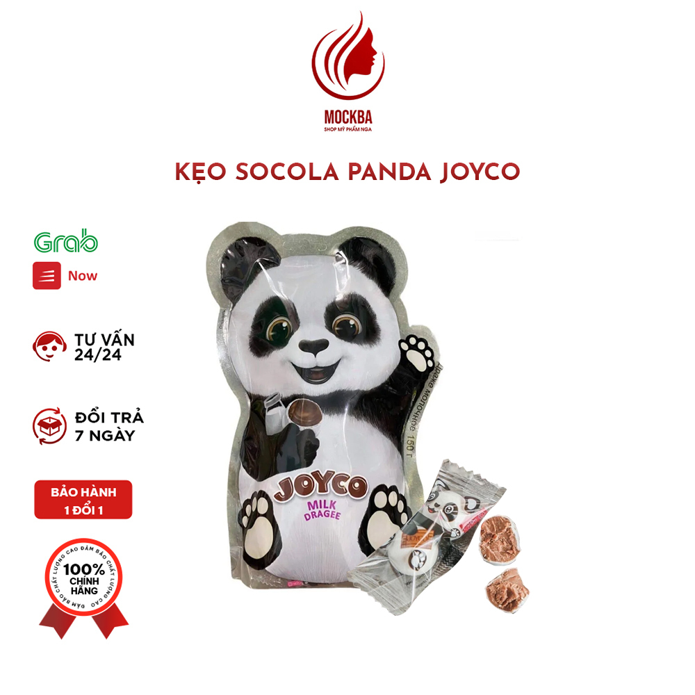 KẸO SOCOLA GẤU TRÚC NGA JOYCO TRỌNG LƯỢNG 150G MOCKBA