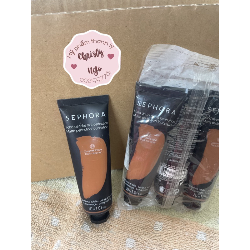 KEM NỀN SEPHORA MATTE PERFECTION FOUNDATION TONE 53
