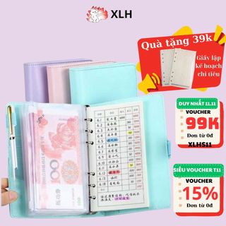 [Có giấy + túi zip] Sổ tay tiết...