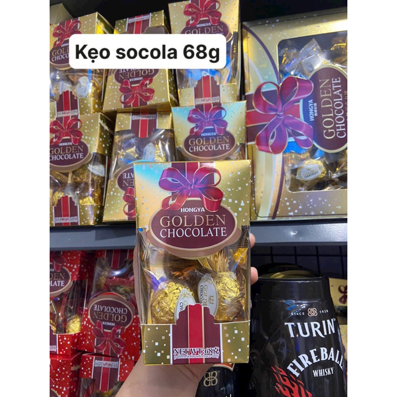 Kẹo Socola Golden 68gr