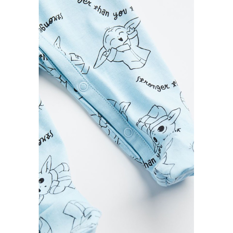 Set 2 body dài pyjama cho bé HM auth